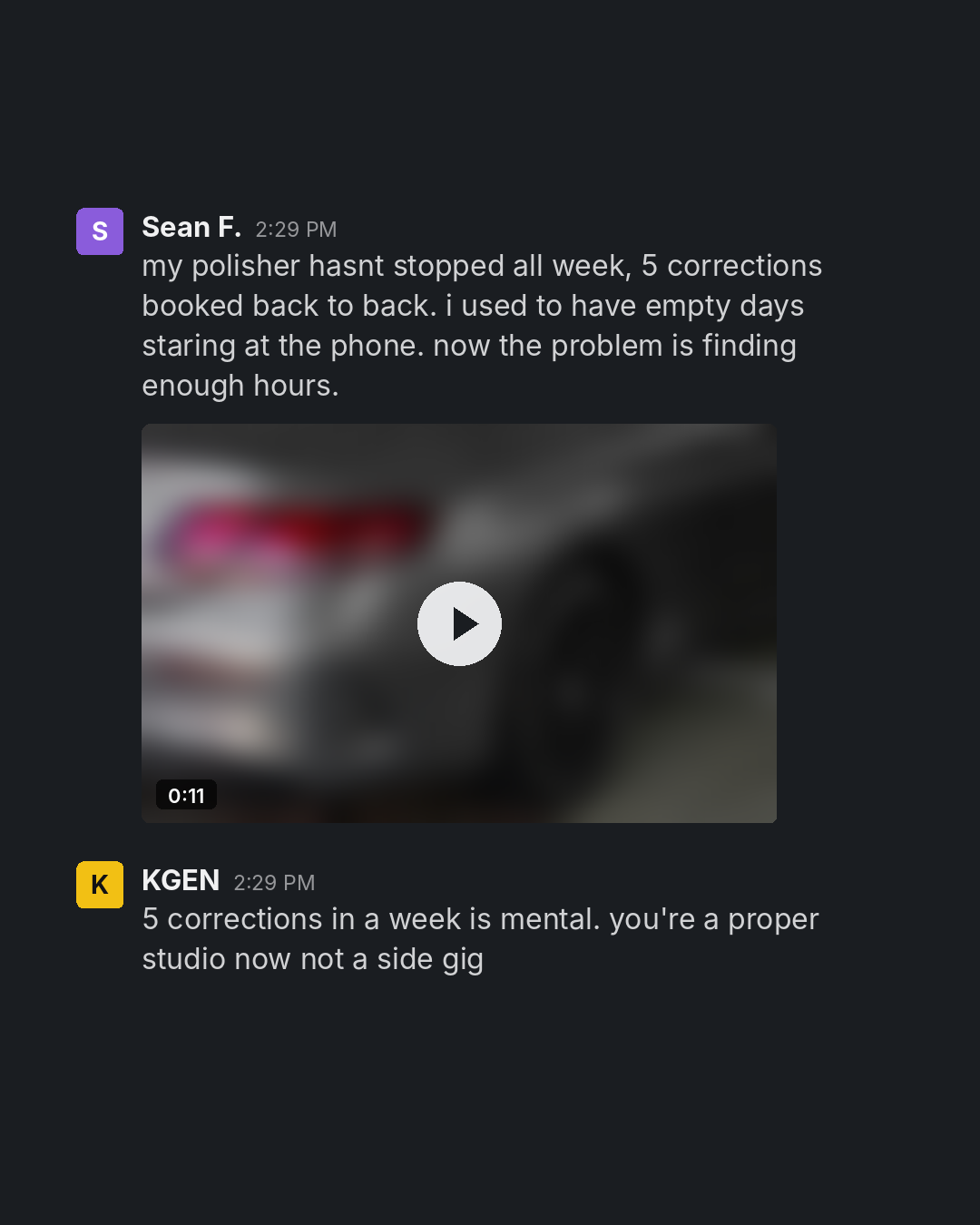 KGEN client proof